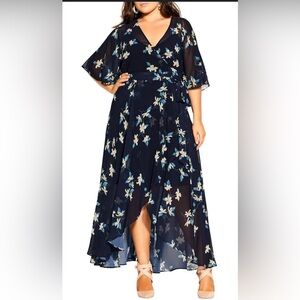 modern dress patterns for ladies PDF Dress Pattern | Own Your Magic Side Split Dress main image 0